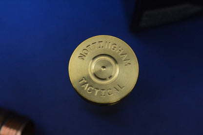 RARE Nottingham Tactical Screw Thru Bullet Hide - Brass / Copper 3”x.85”