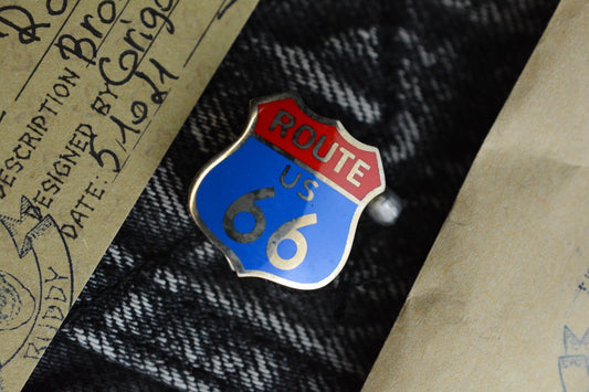 RARE++ Bony Buddy Route 66 Bead - Plates Bronze SN 05 Of 21 w/ COA