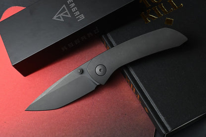RARE Dalibor Bergam Asgard w/ Black DLC Ti Integral Handle / DLC M390
