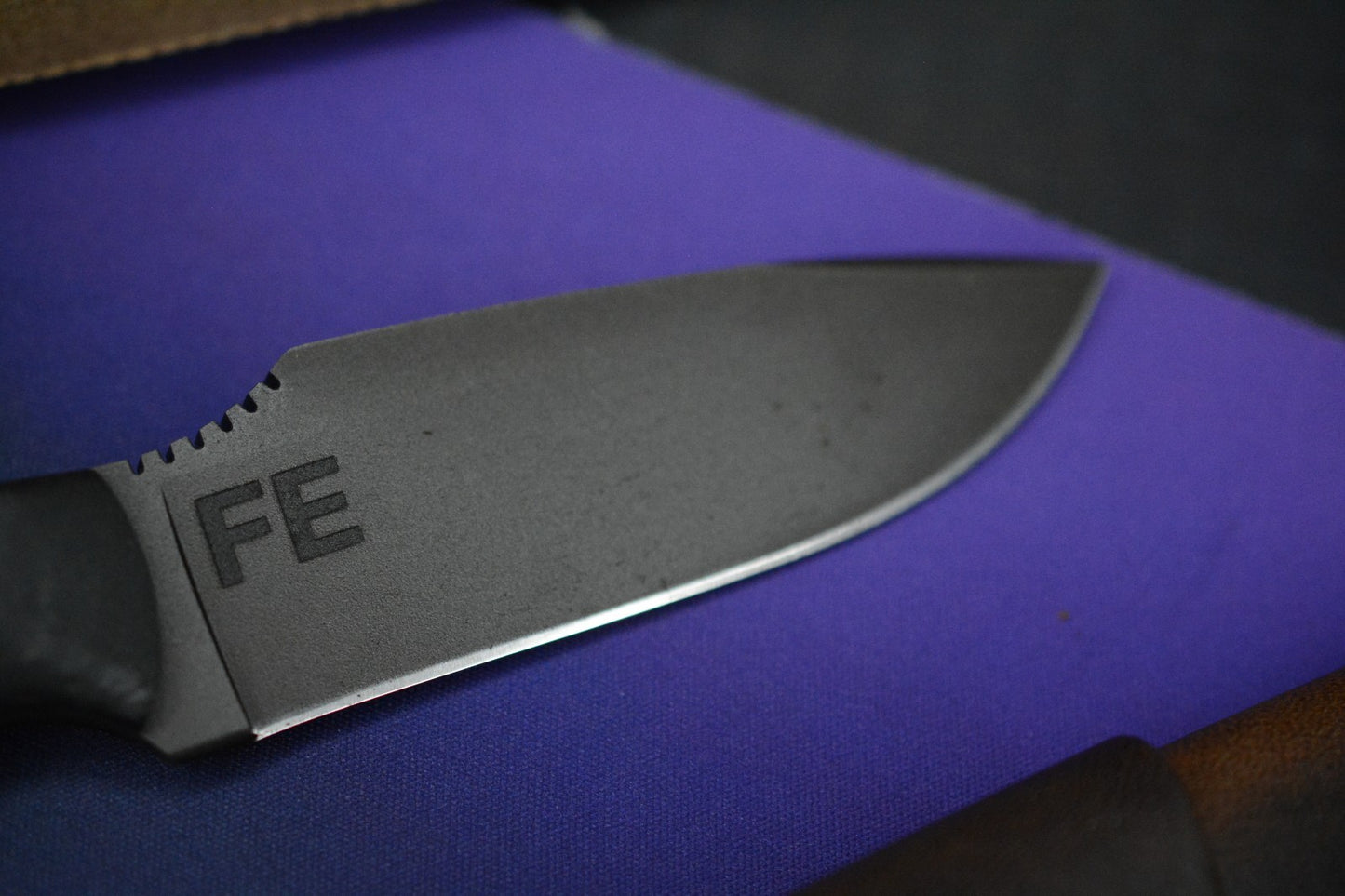 NEW Winkler x Houin x Field Ethos “Sweet T” - Liberty Wood Charcoal w/ Sheath