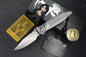 NEW Microtech Socom Delta RAM-LOK Ti/ SPEARPOINT M390 w/ John Wick Pack & Bead