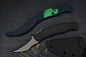 NEW Kopis Designs x Ed Calderon L-Via Field Knife Matte 154CM w/ Trainer & Patch