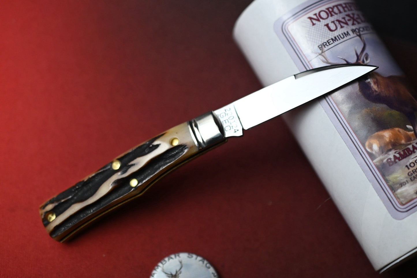 NEW Great Eastern Cutlery Northfield UNXLD Magnum Sambar Stag (Sold Out)