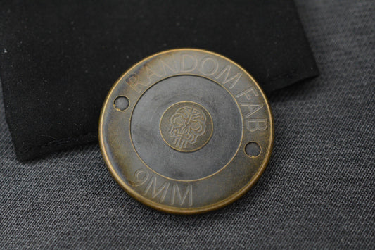 RARE Random Fab Brass Challenge Coin - .45mm / .9mm SOLD OUT