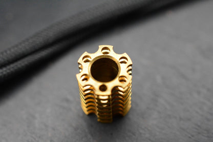 CUSTOM TKW Spindle Bead - Brass High Detail Re Playge Microtech