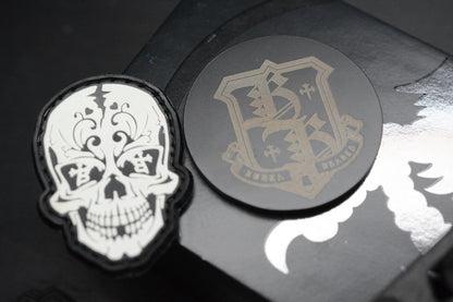 NEW Microtech Stitch-Ram-Lok Carbon Fiber Black DLC w/ Playge Skall & Extras