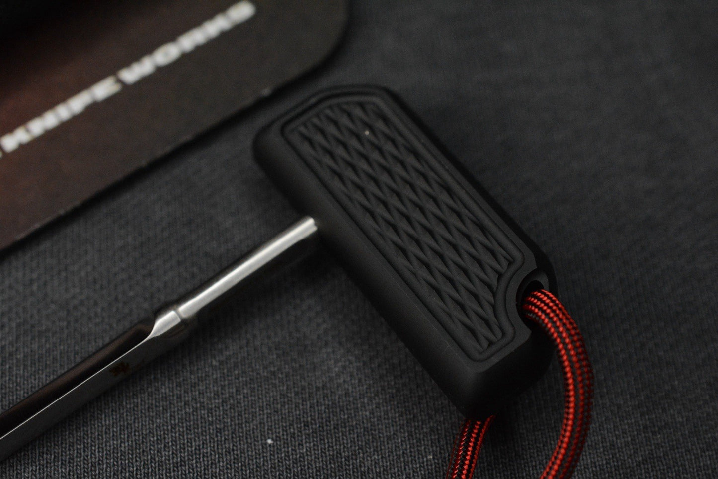 NEW Bastanelli Creations Cardiac Spike - Black Aluminum w/ TKW Curator & Patch