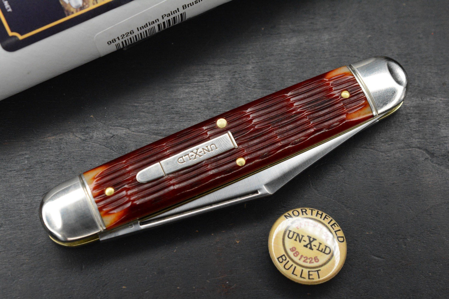 NEW Great Eastern Cutlery Indian Paintbrush Jigged Bone - Texas Stogie 981226