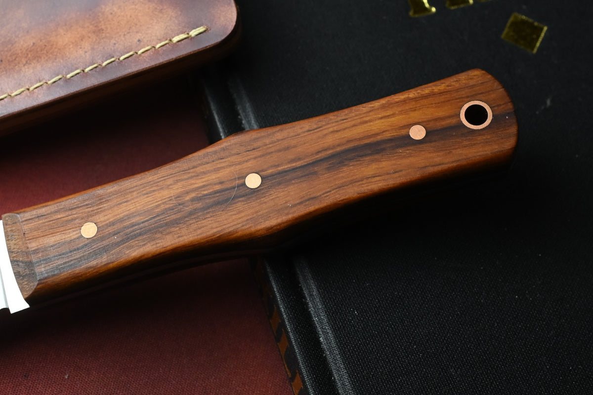 NEW Jack Wolf Vampire Hunter Premium - Ironwood Cocobolo Wood w/ Custom Sheath