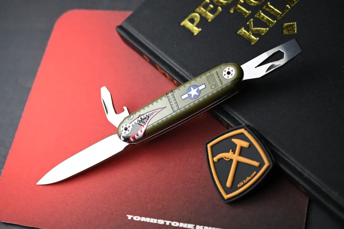 NEW American Service Knife Jefferson Warhawk - S35VN Slipjoint USA MADE