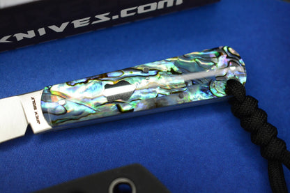 NEW Jack Wolf Gateway FixEDC - Abalone / Hollow Ground 1428CN / Nickel Silver