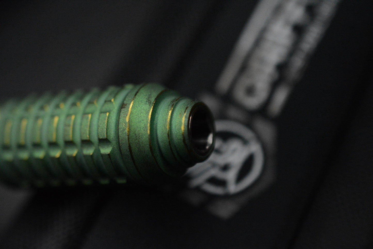 NEW Griffin Combat MKII Bit Driver - Vintage Green Ano Titanium Custom Finish