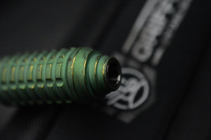 NEW Griffin Combat MKII Bit Driver - Vintage Green Ano Titanium Custom Finish