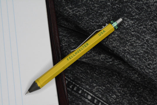 RARE Fellhoelter x Cptn Axel - TiCkler Mechanical Pencil - Titanium Classic