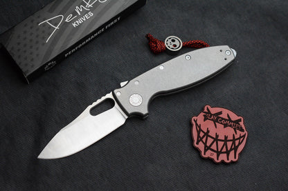 RARE Demko AD20 Shark-A-Tac - MagnaCut Two Tone / Smooth Ti w/ Spike GB & Bead