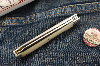 NEW Great Eastern Cutlery - New Town Physician Smooth Oiled Bone # 412226