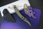 RARE Ed’s Manifesto & Sneakreaper Elvia Field Knife - Green G10 / Acid Stonewash