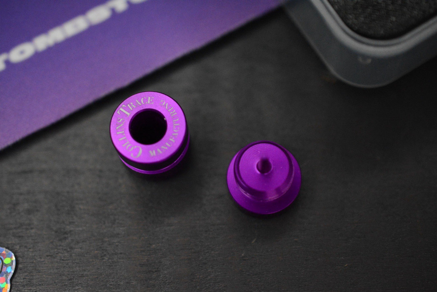 RARE++ Colin’s Trace “The End” Purple Cerakote Titanium Bead Re Playge JRW
