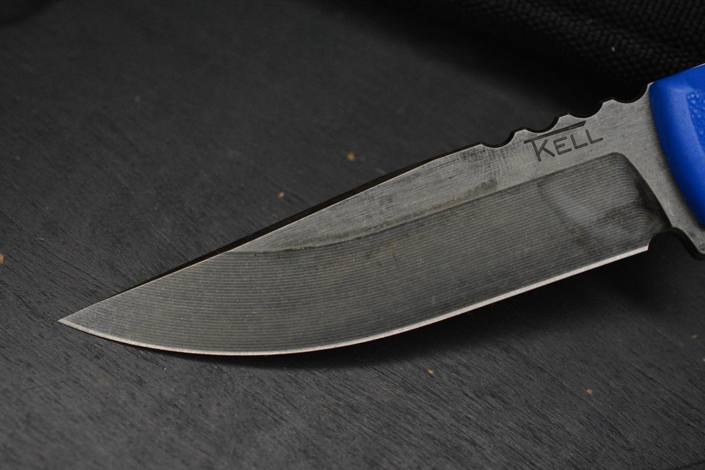 RARE T KELL Agent 005 Blue Battle Lock /80CRV2 Nickel Boron Coated Re Winkler