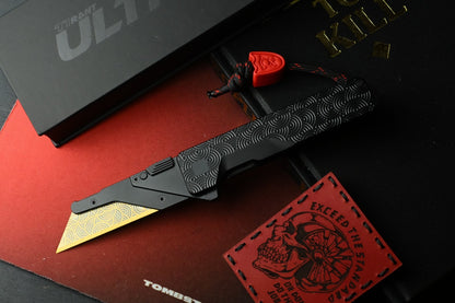 RARE Exceed Designs x Urban EDC TiRant Ultra Ti Chaos Seigahai w/Skiff Bearings