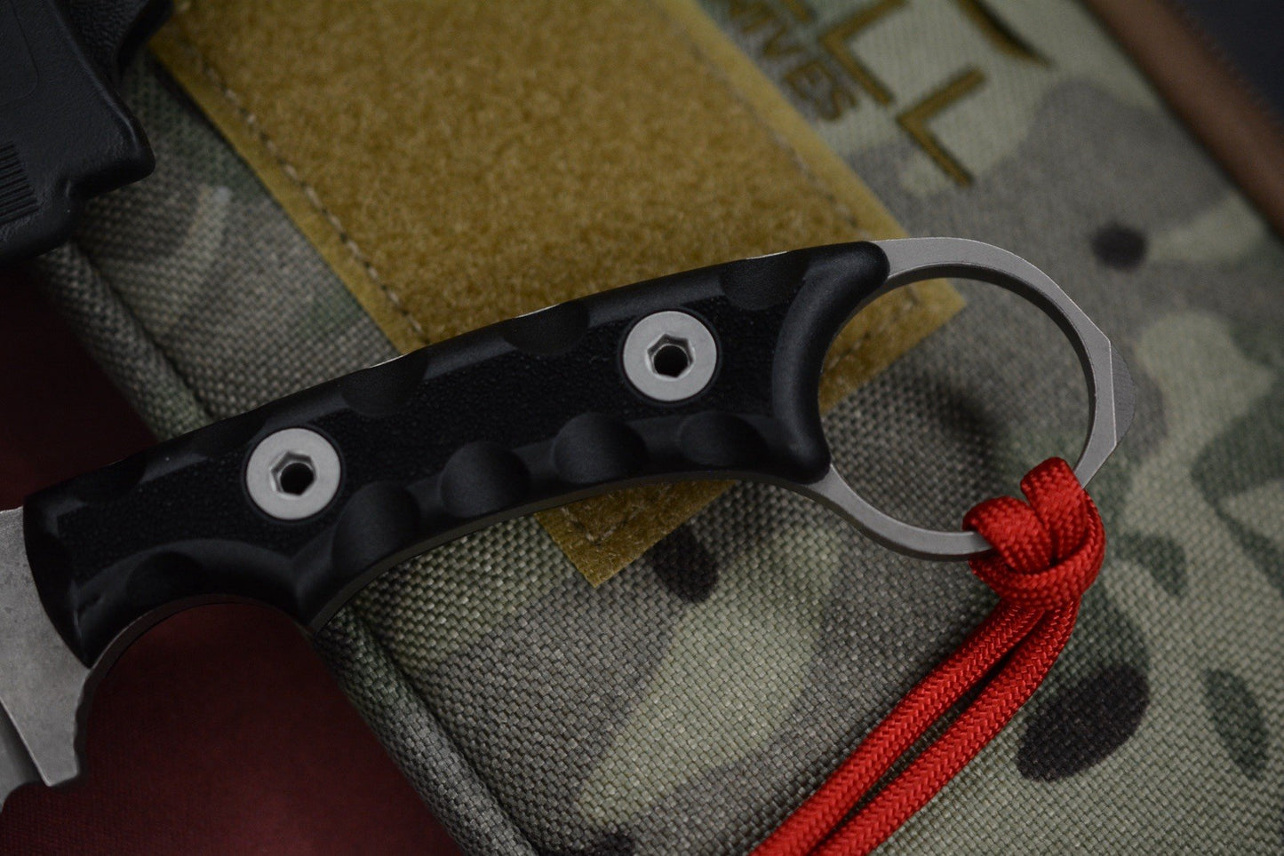 NEW TKell Nightguard 2.0 Black Battlelock Grips / Recon Distressed 80CRV2