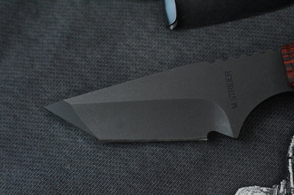 RARE Strider x Monkey Edge EXC - Tanto CPM3V / DB Red MEFP w/ Monkey Bead ++