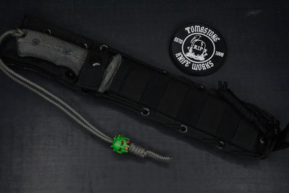 NEW Chris Reeve Green Beret MAGNACUT Black PVD w/ Rare Tombstone Ti Bead