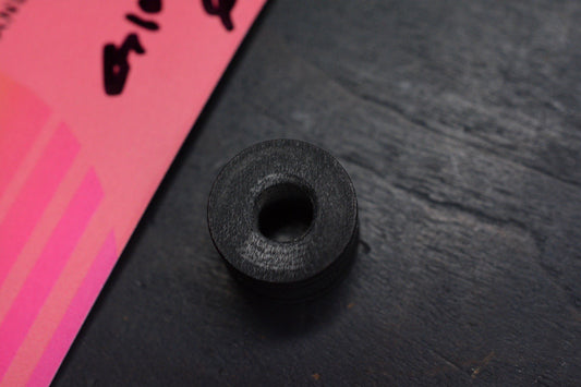 NEW Salt & Peppa Spoke Black G-10 Lanyard Bead Re Scoopy Loops