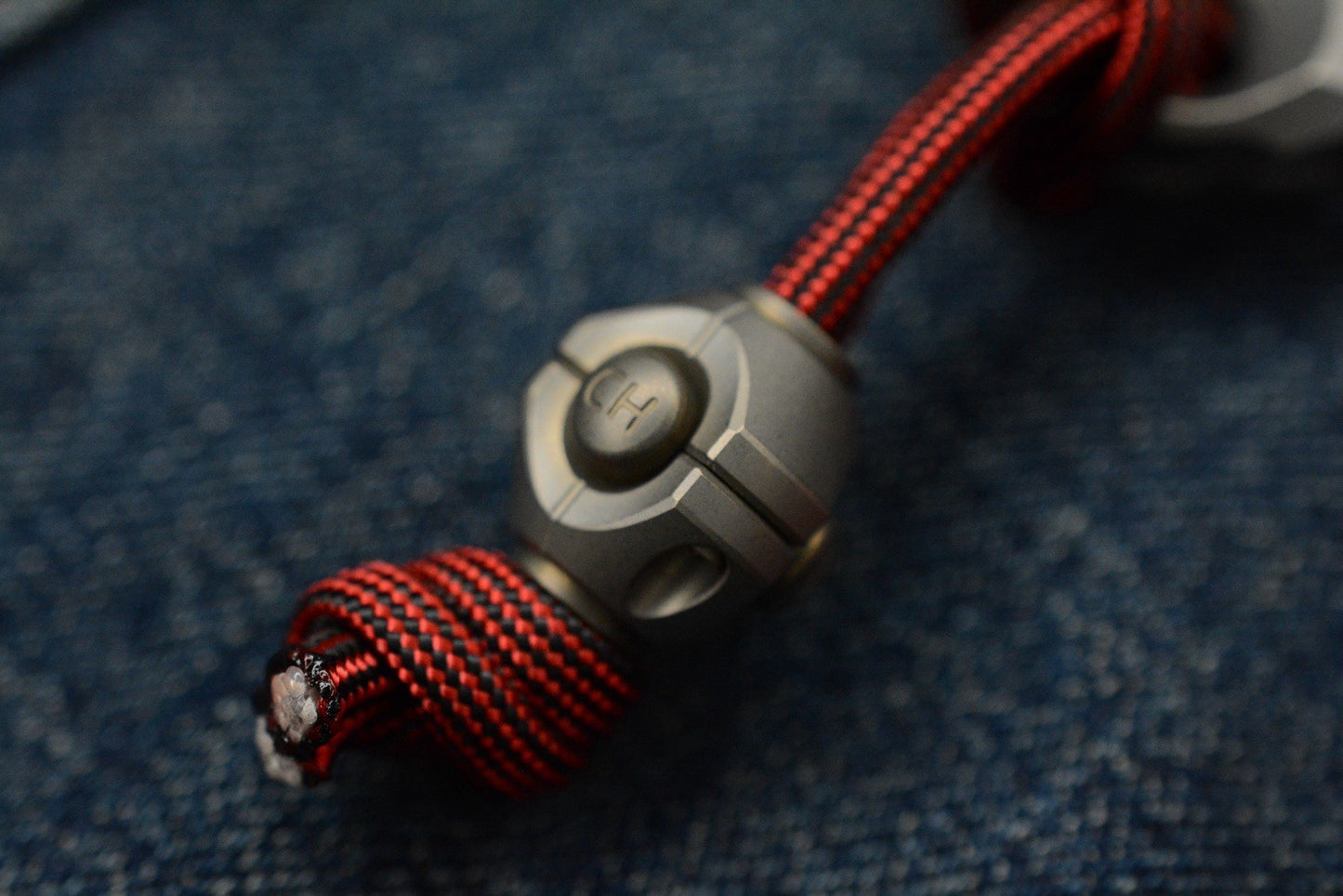 RARE++ Custom Knife Factory KEK Slipjoint - SW Ti / Damasteel Blade SN# 81