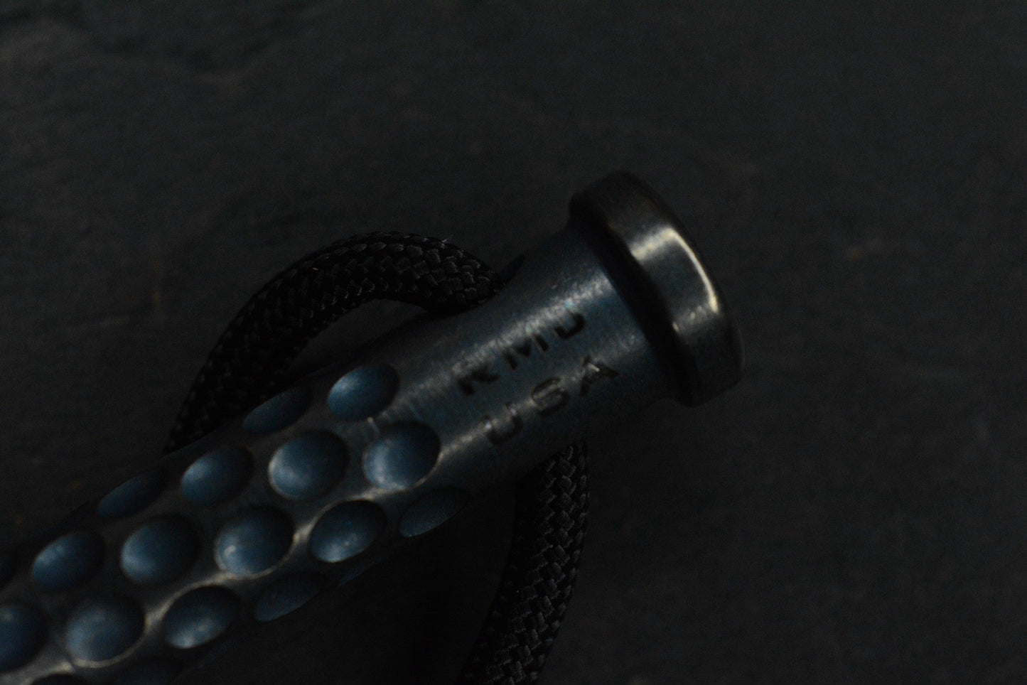 NEW RMJ USA Pentagon Screwdriver - Blue Ano Ti  w/ Radiator Bead