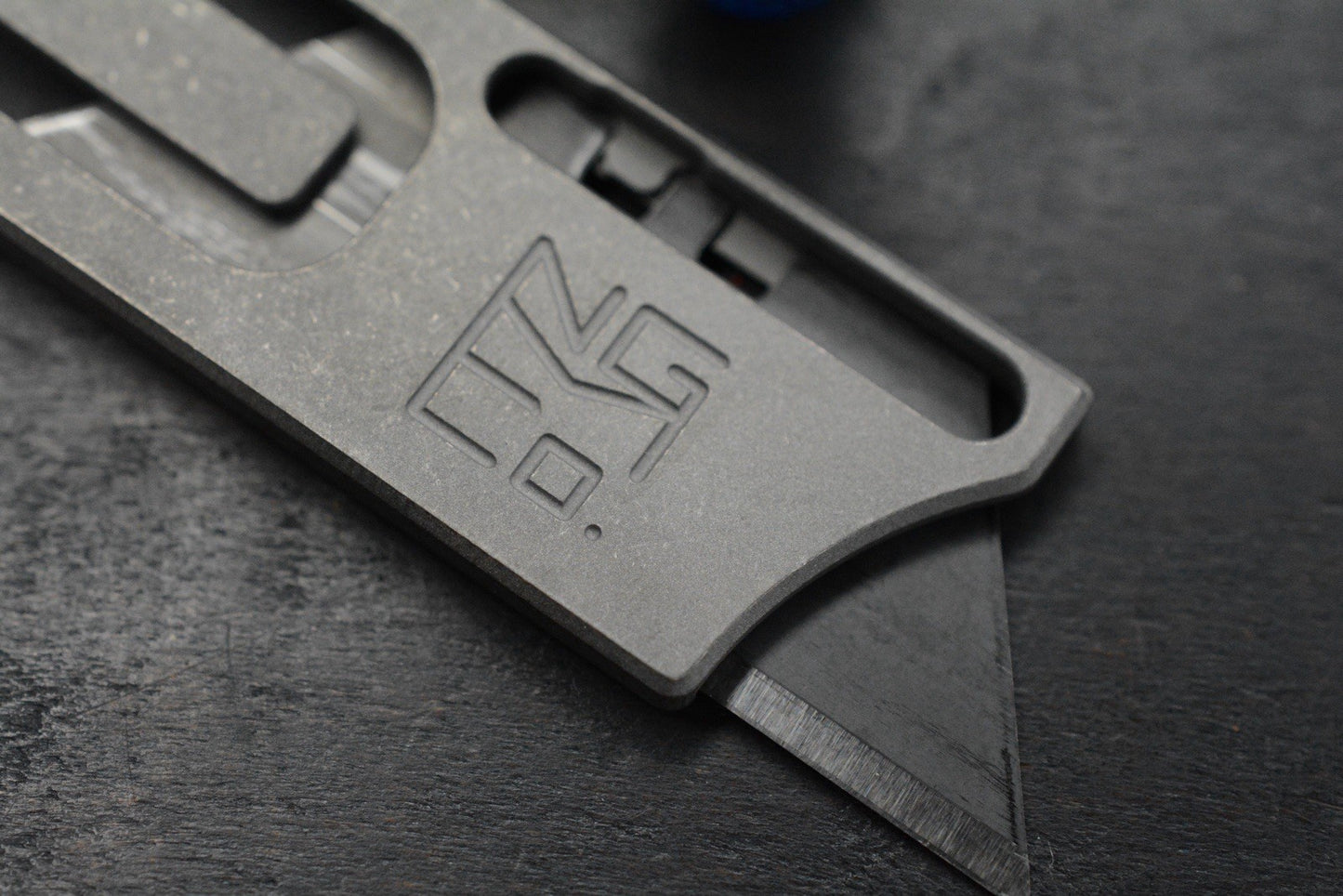 NEW Nice Guy Machine Co x Gil-Tek Minimalist Utility Knife - Ti w/ TKW Curator