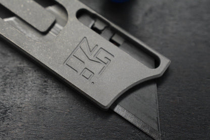 NEW Nice Guy Machine Co x Gil-Tek Minimalist Utility Knife - Ti w/ TKW Curator