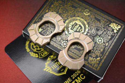 NEW HiTex Gear x Burnley Interlocking Brass Poker Chip - COTM June 26’