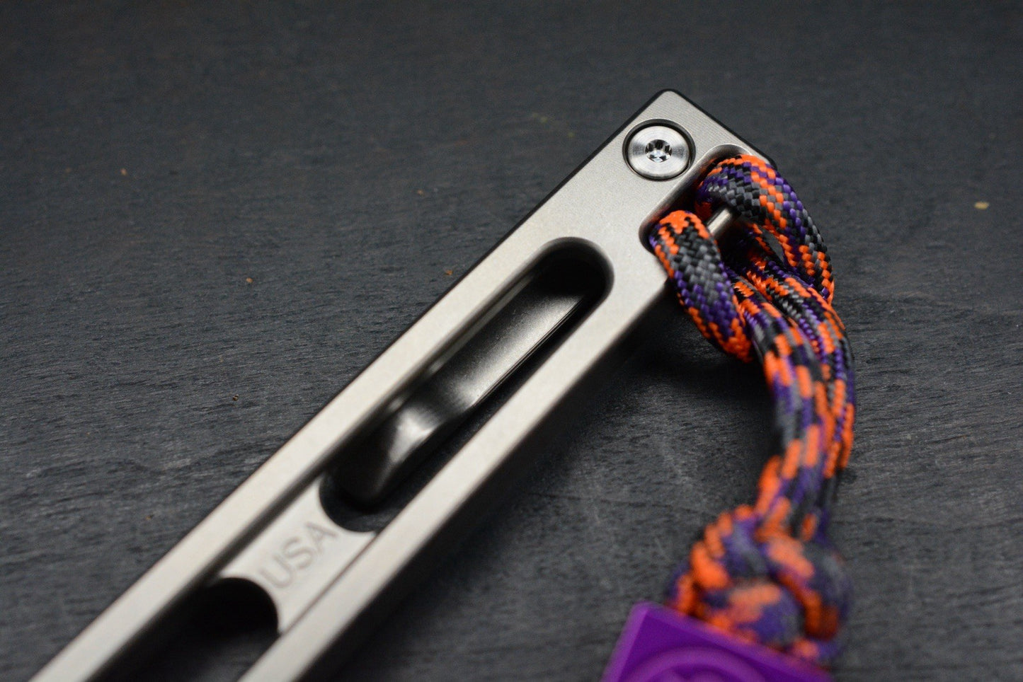 NEW Nice Guy Machine Co Side Piece Ti Pry w/ TKW Frankart Bead NGMCo