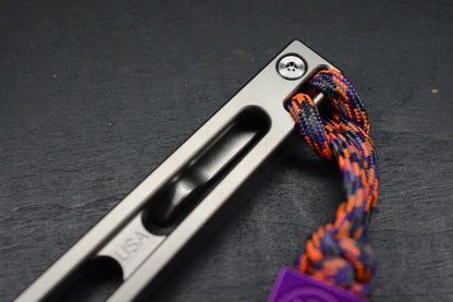 NEW Nice Guy Machine Co Side Piece Ti Pry w/ TKW Frankart Bead NGMCo