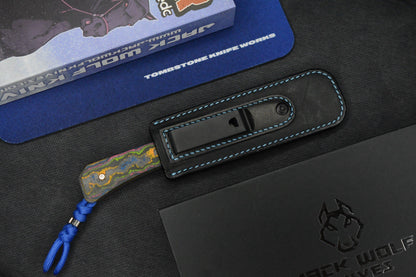 NEW Jack Wolf Pioneer Jack FIXedc - 80s Camo Carbon / S90V w/ Sheath