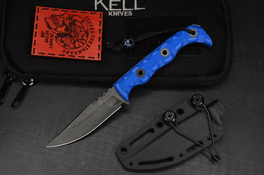 RARE T KELL Agent 005 Blue Battle Lock /80CRV2 Nickel Boron Coated Re Winkler