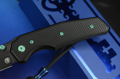 RARE CHAVES x Jake McCoy Omega - Street Black PVD / Ano Green Ti Hdw BS 2026 EXC
