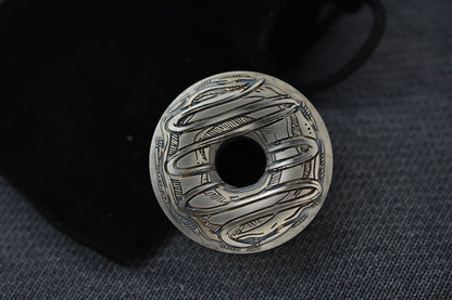 RARE++ Metalmorphosis DrizzleNutz Donut Engraved Ti Worry Re Ed’s Manifesto