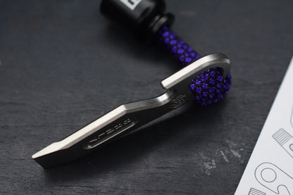 NEW Burnley Polly Pry-Rose Plain Stonewashed Ti w/ Rare Poison Bead