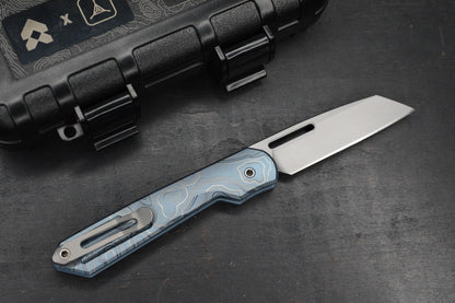 RARE++ Triple Aught Design Nacelle Aerocrafted Blue Ano Topo / Magnacut SOLD OUT