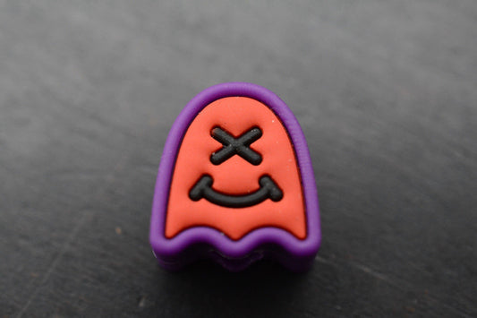 NEW Wkrmn Design - Ghost PVC Bead - Purple/ Red/ Black