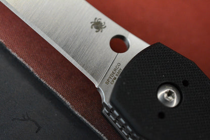 RARE / BNIB Spyderco x Janich Janisong - Black G10 / S30V DISCONTINUED