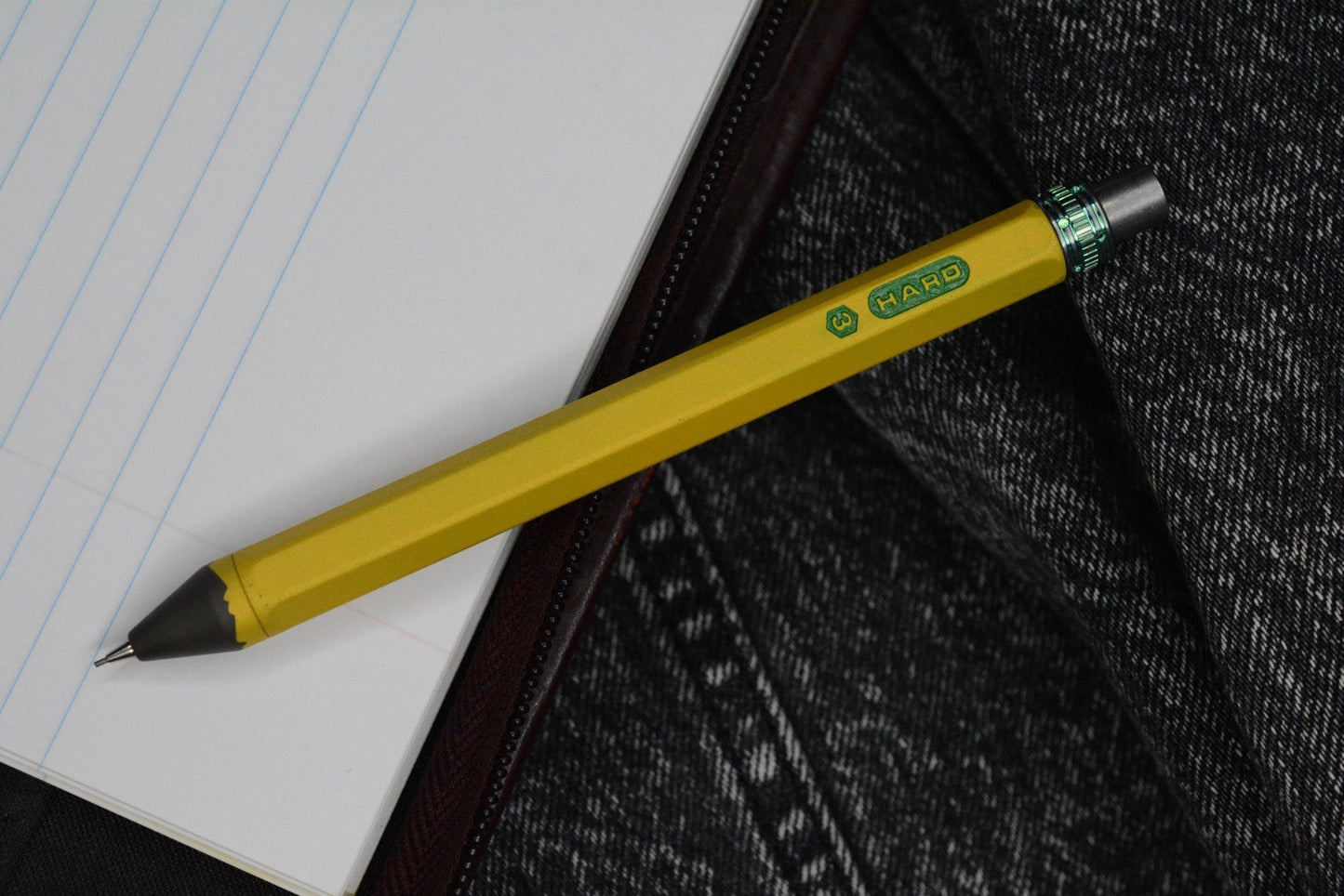 RARE Fellhoelter x Cptn Axel - TiCkler Mechanical Pencil - Titanium Classic