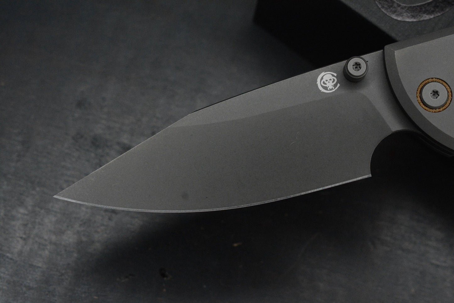 NEW CHAVES Scapegoat 229 Dirty Steve - SW Grey PVD / Natural Micarta Magnetic EXC 1/50