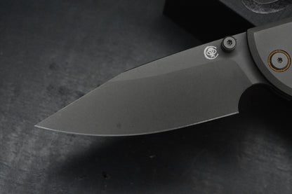 NEW CHAVES Scapegoat 229 Dirty Steve - SW Grey PVD / Natural Micarta Magnetic EXC 1/50