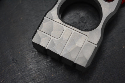 NEW Urban EDC x CadLab Bump Bottle Opener Titanium w/Radiator Bead