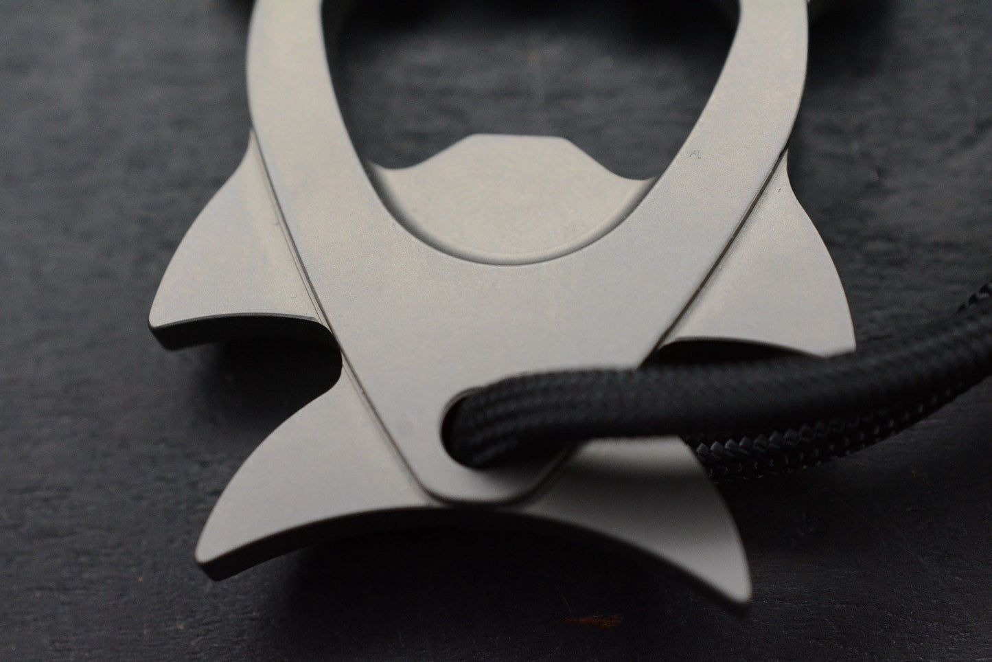 NEW Monterey Bay Hammerhead Bottle Opener - Titanium 2”x2” w/ Koch Artifakt Bead