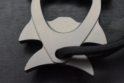 NEW Monterey Bay Hammerhead Bottle Opener - Titanium 2”x2” w/ Koch Artifakt Bead