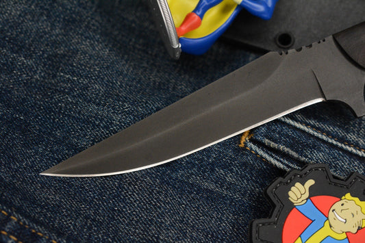 RARE++ Winkler Knives - Shadow Strike 80CRV2 Steel Flat Grind / Maple Handle